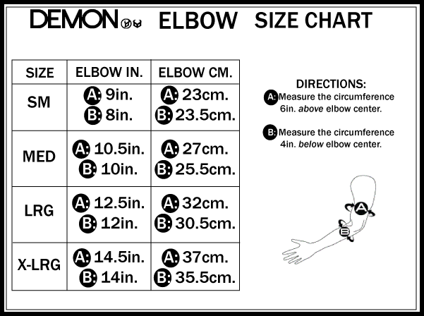 ElbowSizeChart