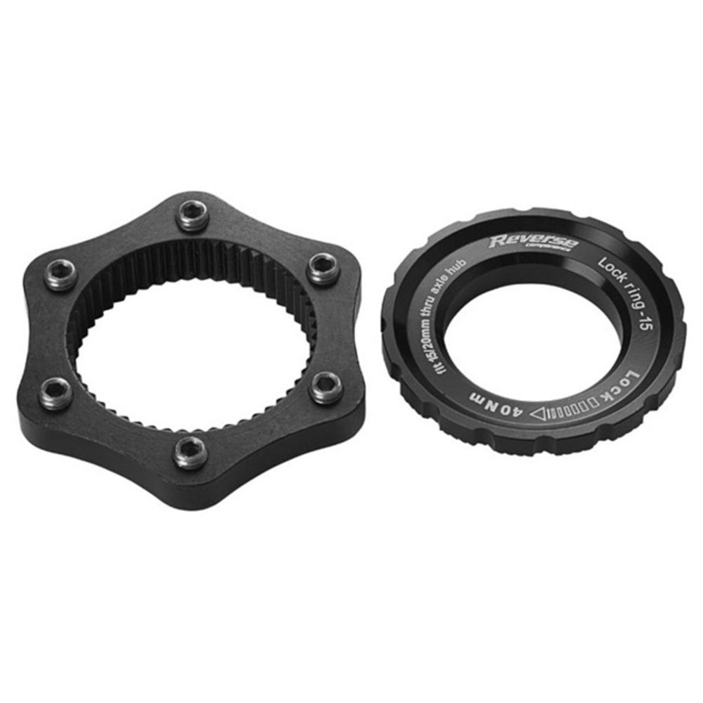 Адаптер ротора REVERSE Centerlock Adapter (Black)
