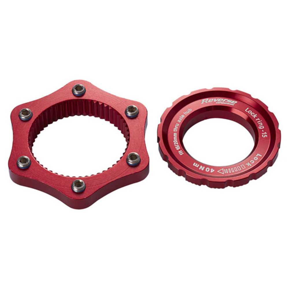 Адаптер ротора REVERSE Centerlock Adapter (Red)