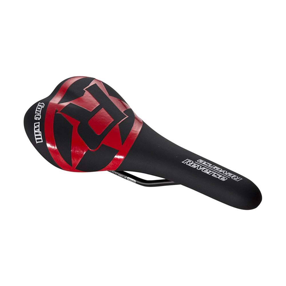 Сідло REVERSE Saddle Fort Will Style (Black-Red) Сідло REVERSE Saddle Fort Will Style (Black-Red)